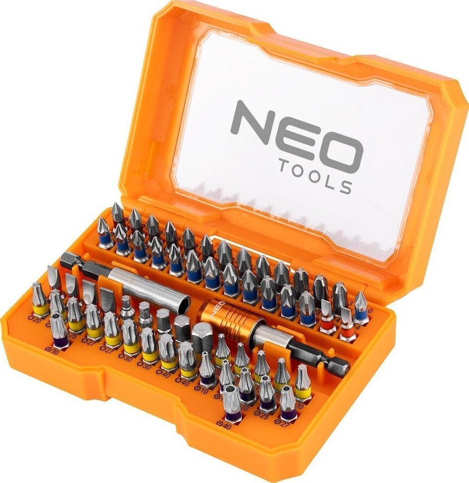 Биты Neo Tools 1/4" 60шт (56-600) фото1
