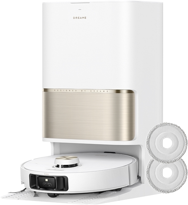 Робот-пилосос миючий Dreame L50s Pro Ultra White (RLL88HE-Wh) фото1