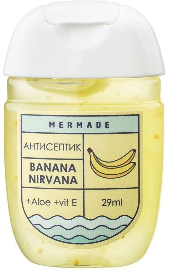 Антисептик для рук Mermade Banana Nirvana 29 мл фото1