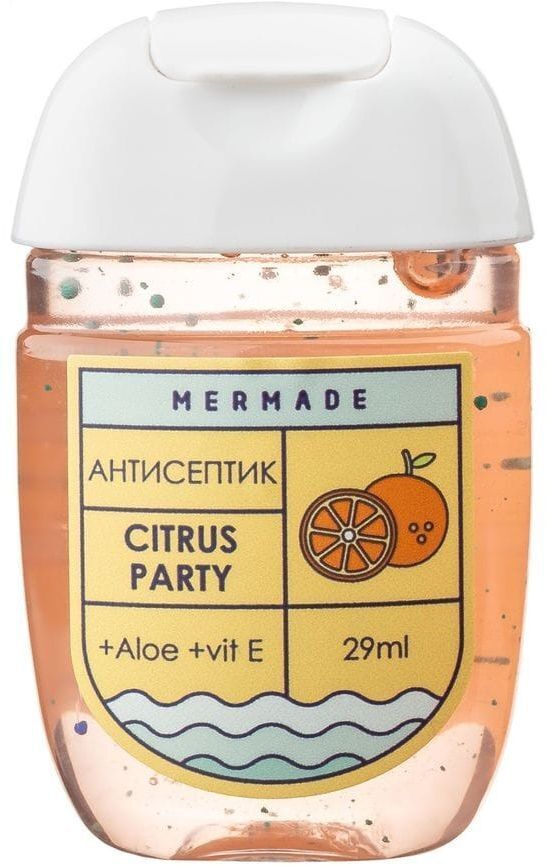 Антисептик для рук Mermade Citrus Party 29 мл фото1