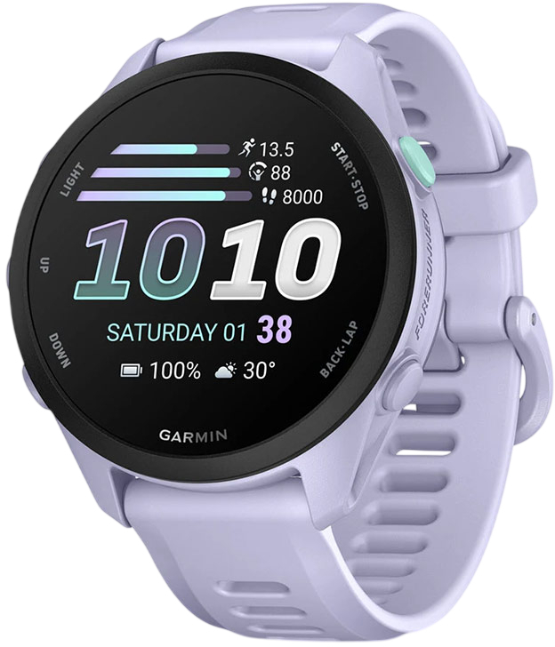 Смарт-годинник Garmin Forerunner 70 Cool Lavender (010-04307-03)фото1