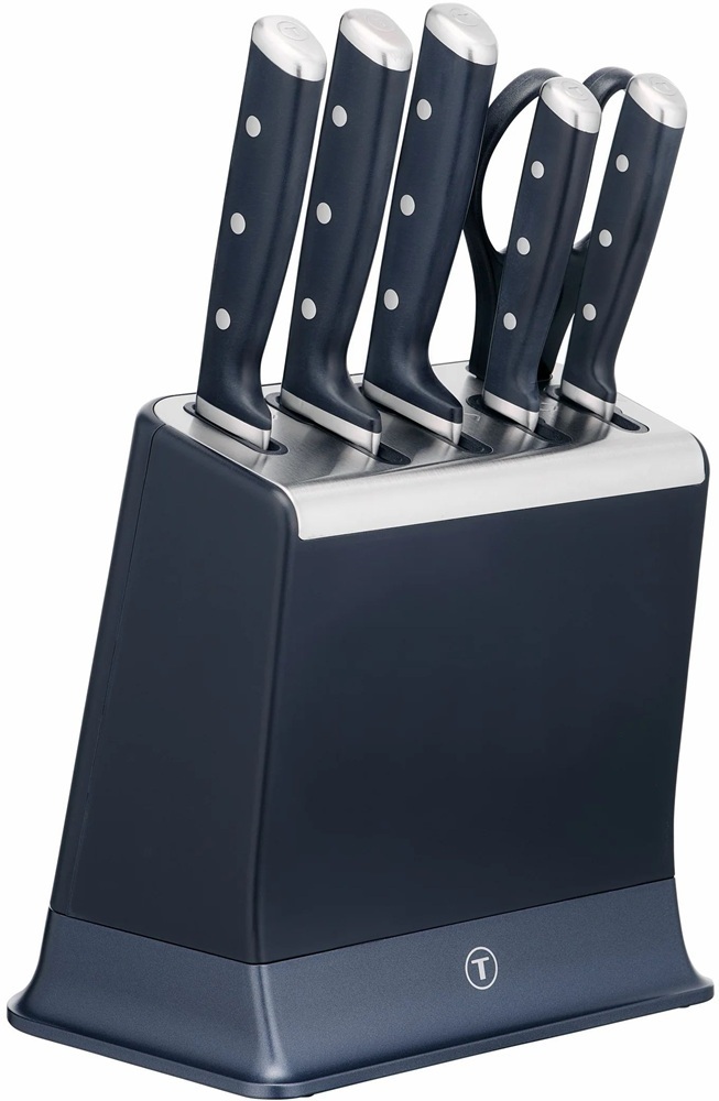 Набор ножей Tefal EverSharp Pro с блоком, 6 предметов (K297S744)