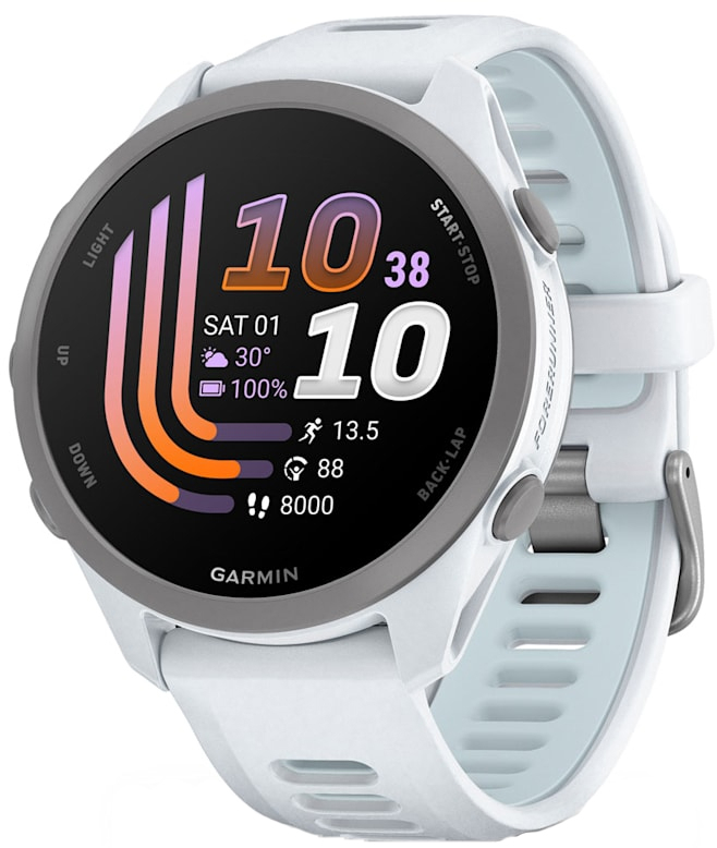 Смарт-годинник Garmin Forerunner 170 Music Whitestone/Cloud Blue (010-03920-11)фото1