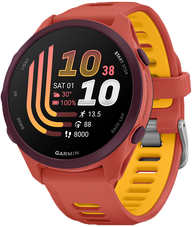 Смарт-годинник Garmin Forerunner 170 Music Red Pink/Mango (010-03920-13)фото1
