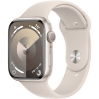 Смарт-часы Refurbished Apple Watch Series 9 GPS 45mm Starlight Aluminium Case with Starlight Sport Band - M/L (B)