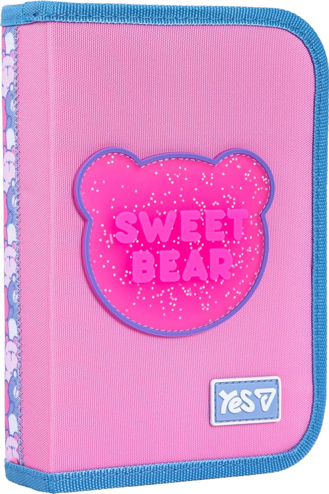 Пенал твердий Yes одинарний із клапаном Sweet Bear HP-03 (533729) фото1