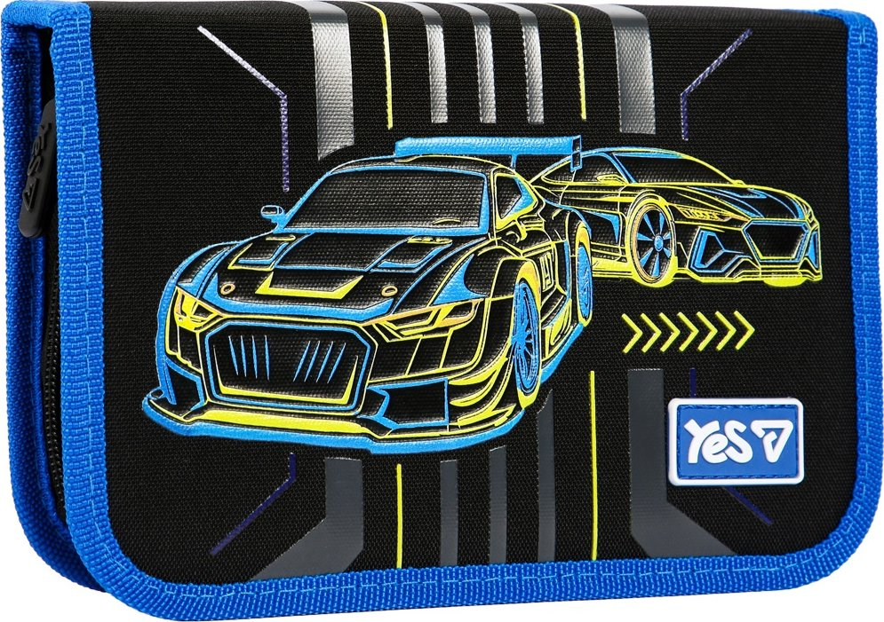 Пенал твердый Yes одинарный с клапаном Rally HP-03 (533736)