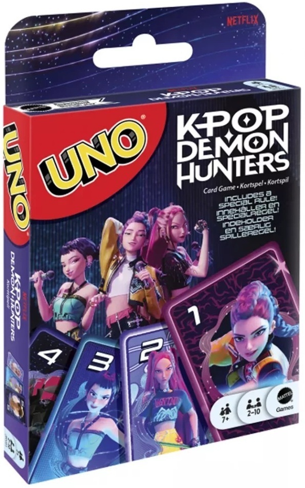 Настільна гра UNO KPop Demon Hunters (JRV01) фото1