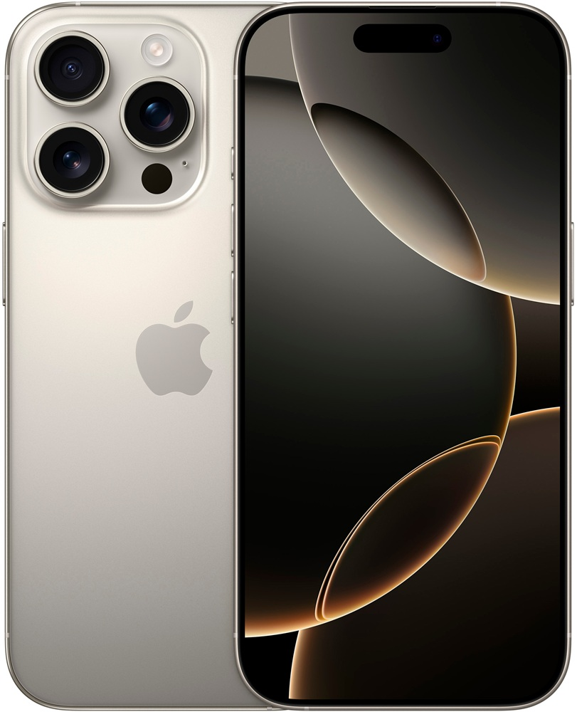 Смартфон Refurbished Apple iPhone 16 Pro 512GB Natural Titanium (Отличное состояние, A) фото1