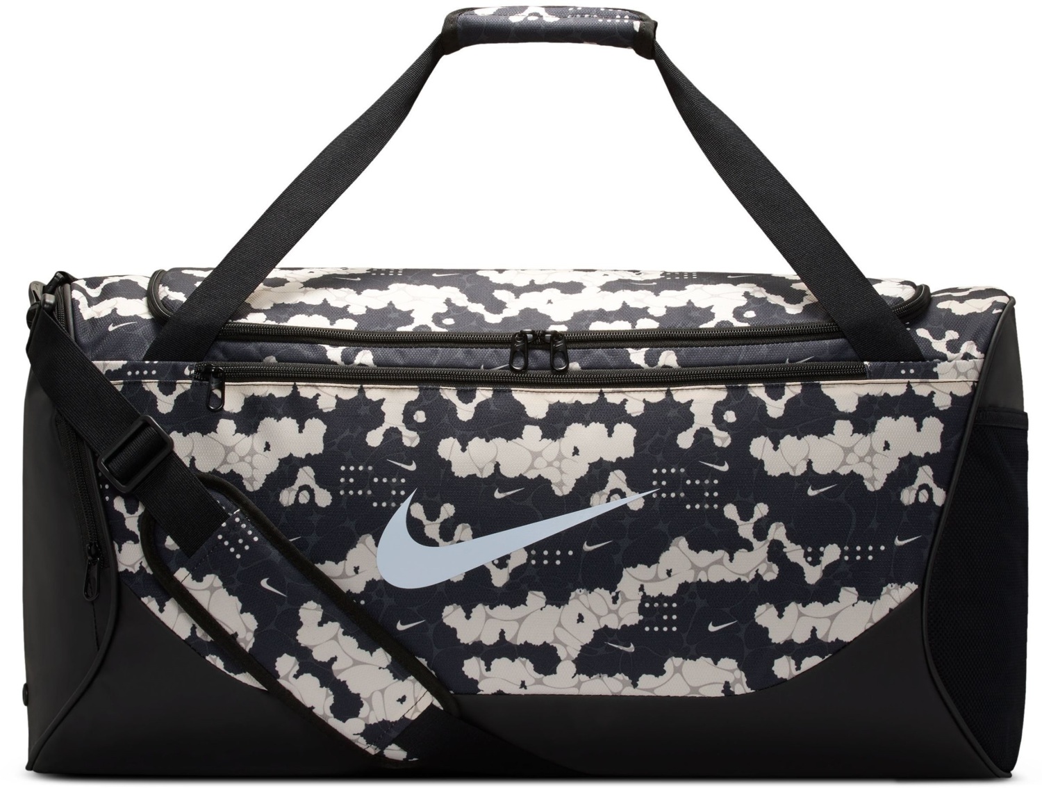 Сумка Nike Nk Brsla M Duff - X Aop Su26 IH7849-103 черная