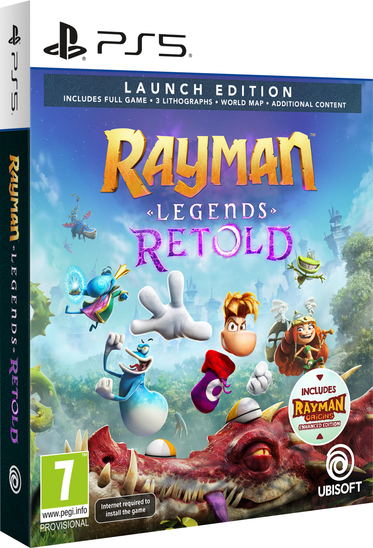 Гра Rayman Legends Retold Launch Edition (PS5) фото1