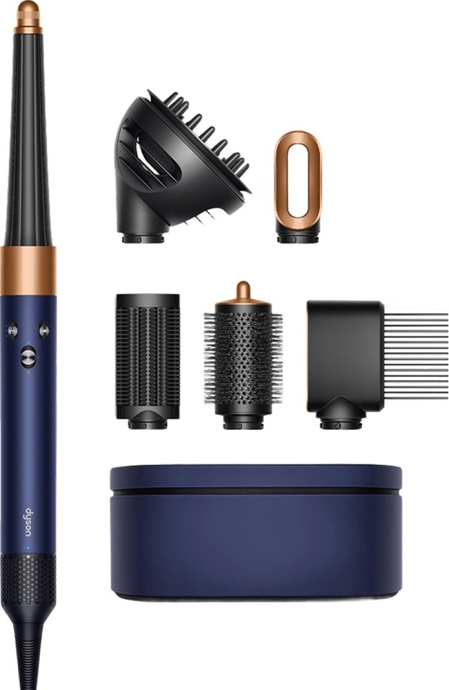 Стайлер Dyson Airwrap i.d. HS08 Multi-Styler and Dryer Curly+Coily - Prussian Blue/Rich Copper (107451-01)