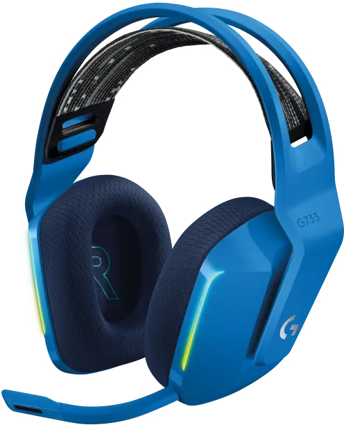 Игровая гарнитура Logitech G733 Lightspeed Wireless RGB Blue (L981-000943) фото1