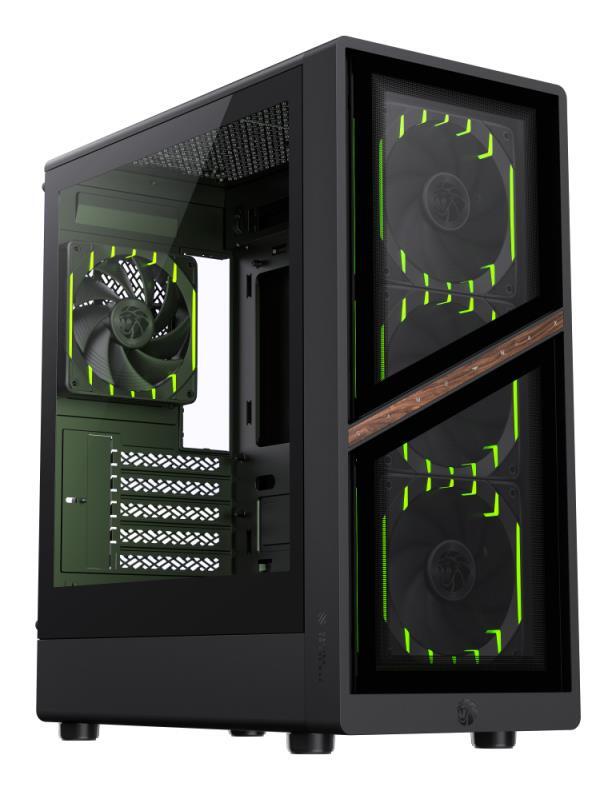 Корпус для ПК GAMEMAX ATX AERIS 330 GB (AERIS 330 GB) фото1