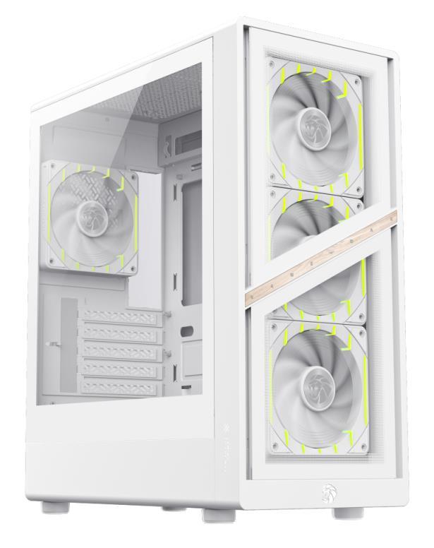 Корпус для ПК GAMEMAX ATX AERIS 330 GW (AERIS 330 GW)