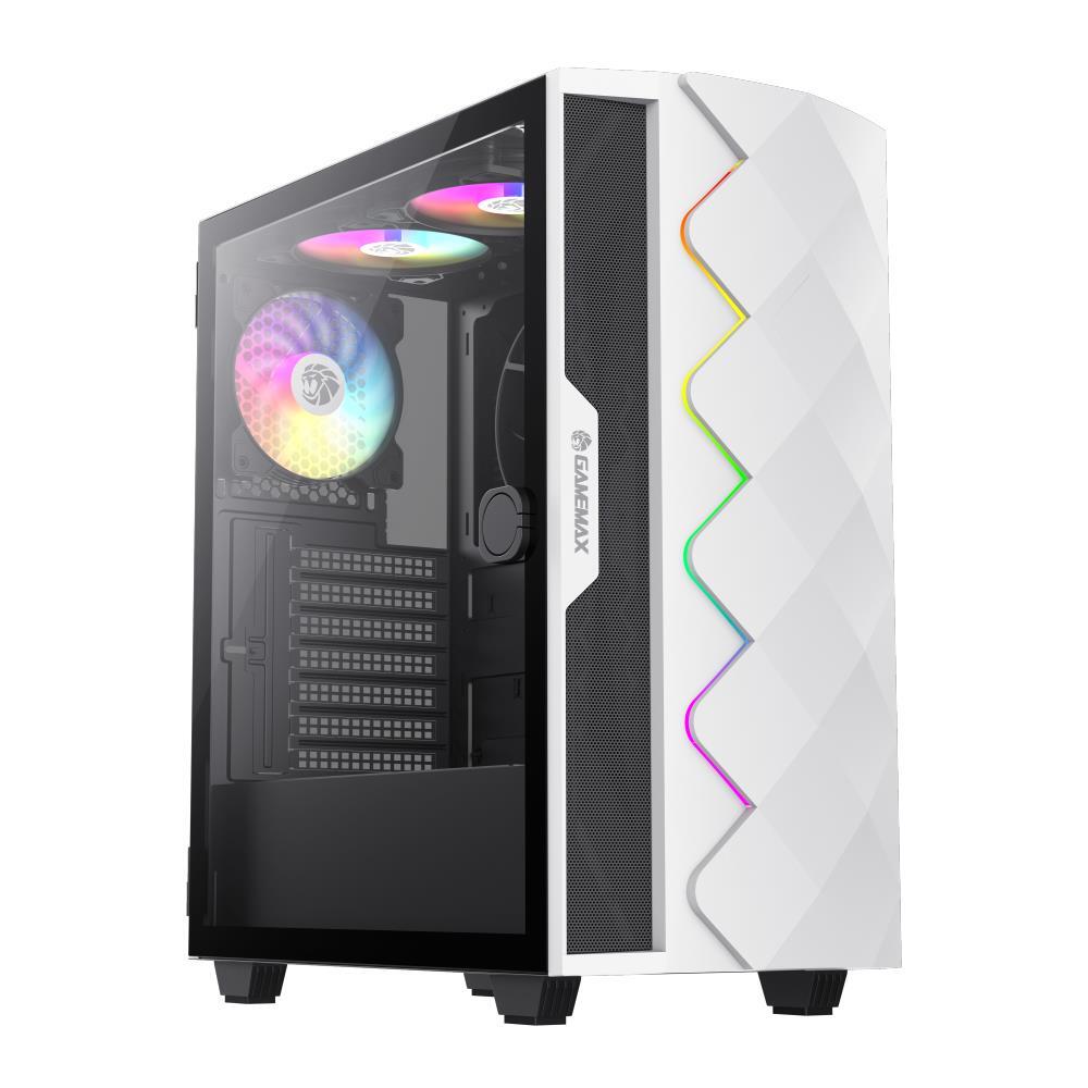 Корпус для ПК GAMEMAX ATX DIAMOND CP WH (DIAMOND CP WH) фото1