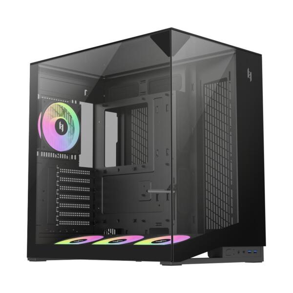 Корпус для ПК GAMEMAX ATX NEX C56 VC Black (NEX C56 VC BK)