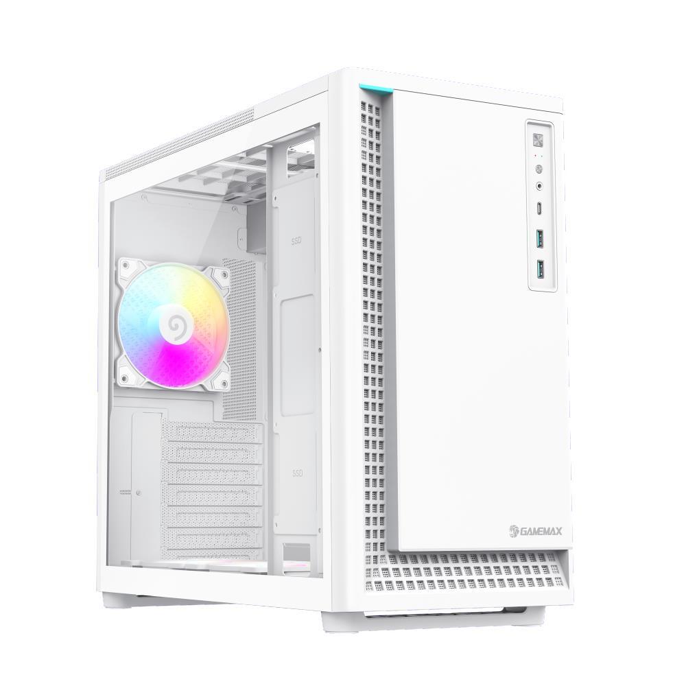 Корпус для ПК GAMEMAX ATX P30 White (P30 WH) фото1