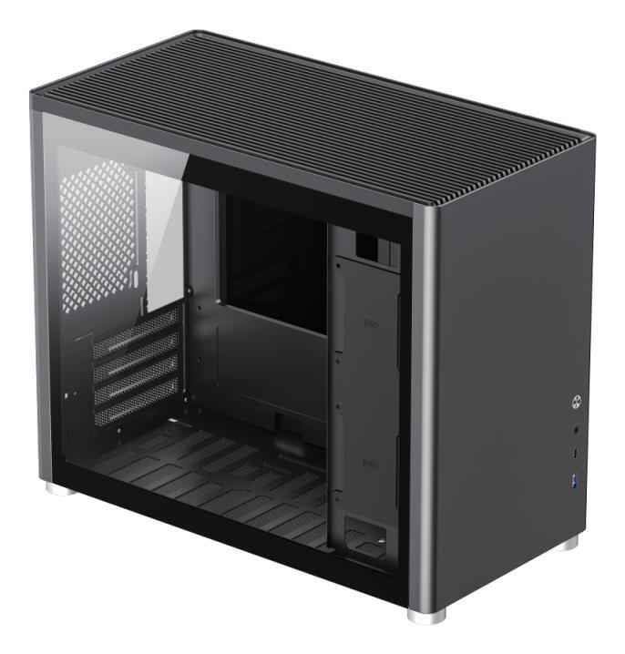 Корпус для ПК GAMEMAX ATX U SPARK BLACK (SPARK BLACK) фото1