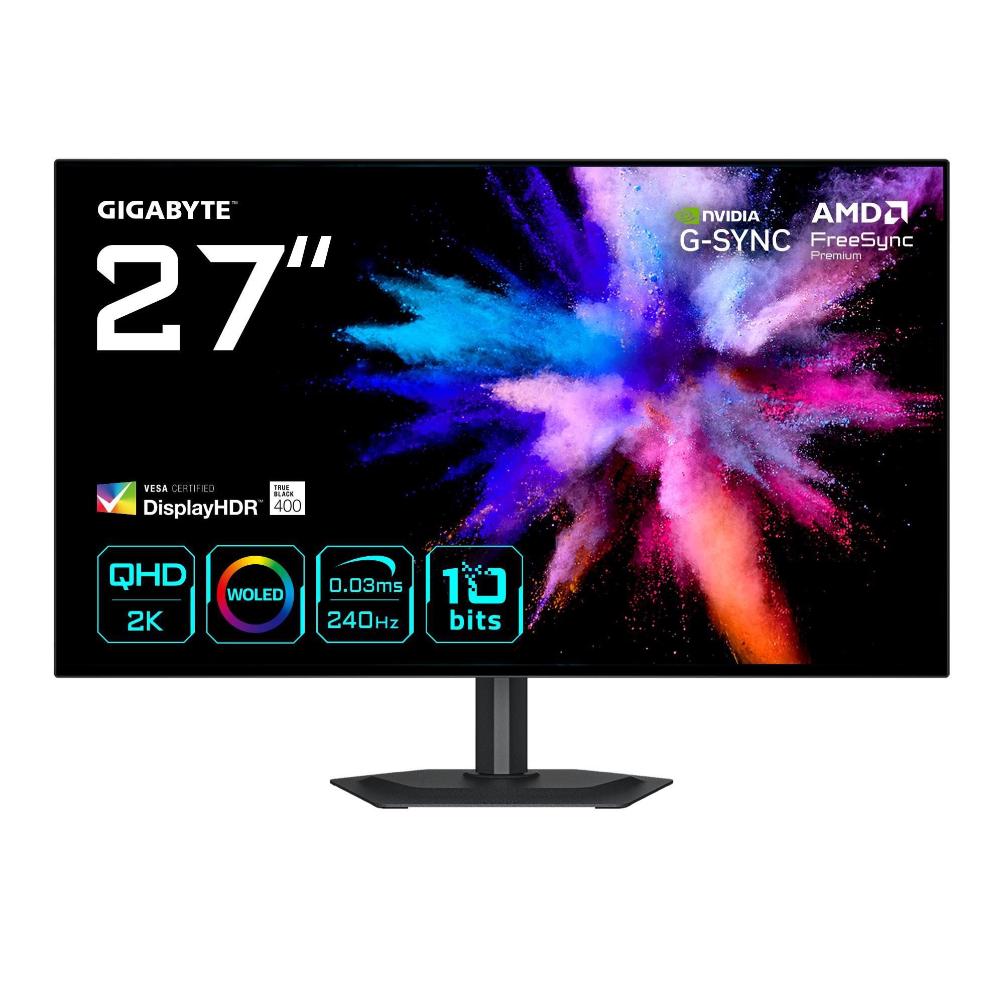 Монітор 27" GIGABYTE GO27Q24G EK (GO27Q24G EK) фото1
