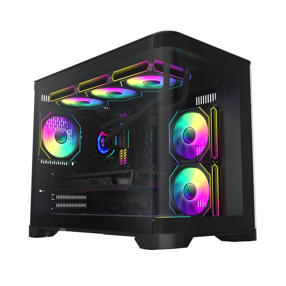 Корпус для ПК GAMEMAX MATX U HYPE-M Black (HYPE-M BK) фото1