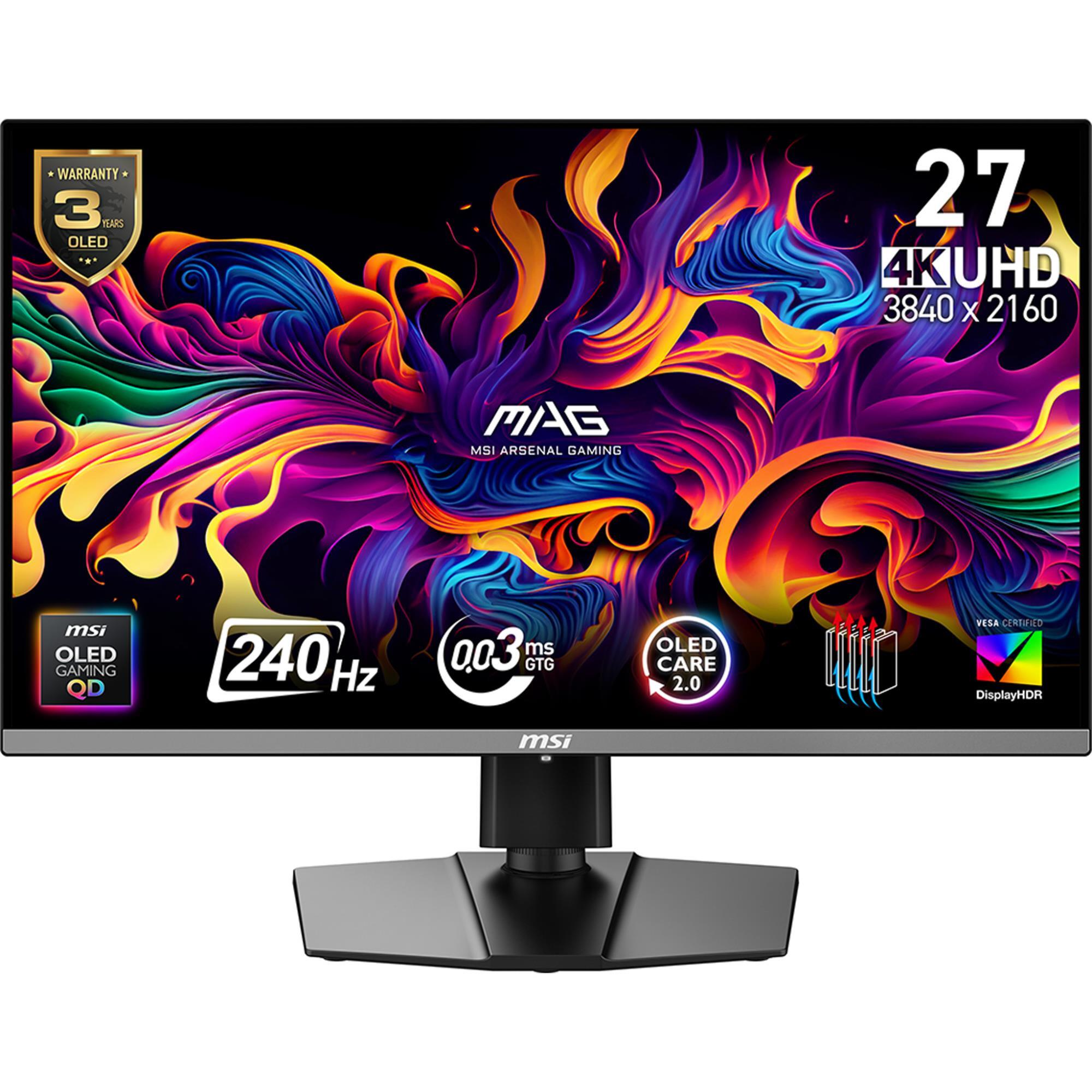 Монитор 27" MSI MAG 272UP QD-OLED X24 (MAG 272UP QD-OLED X24) фото1
