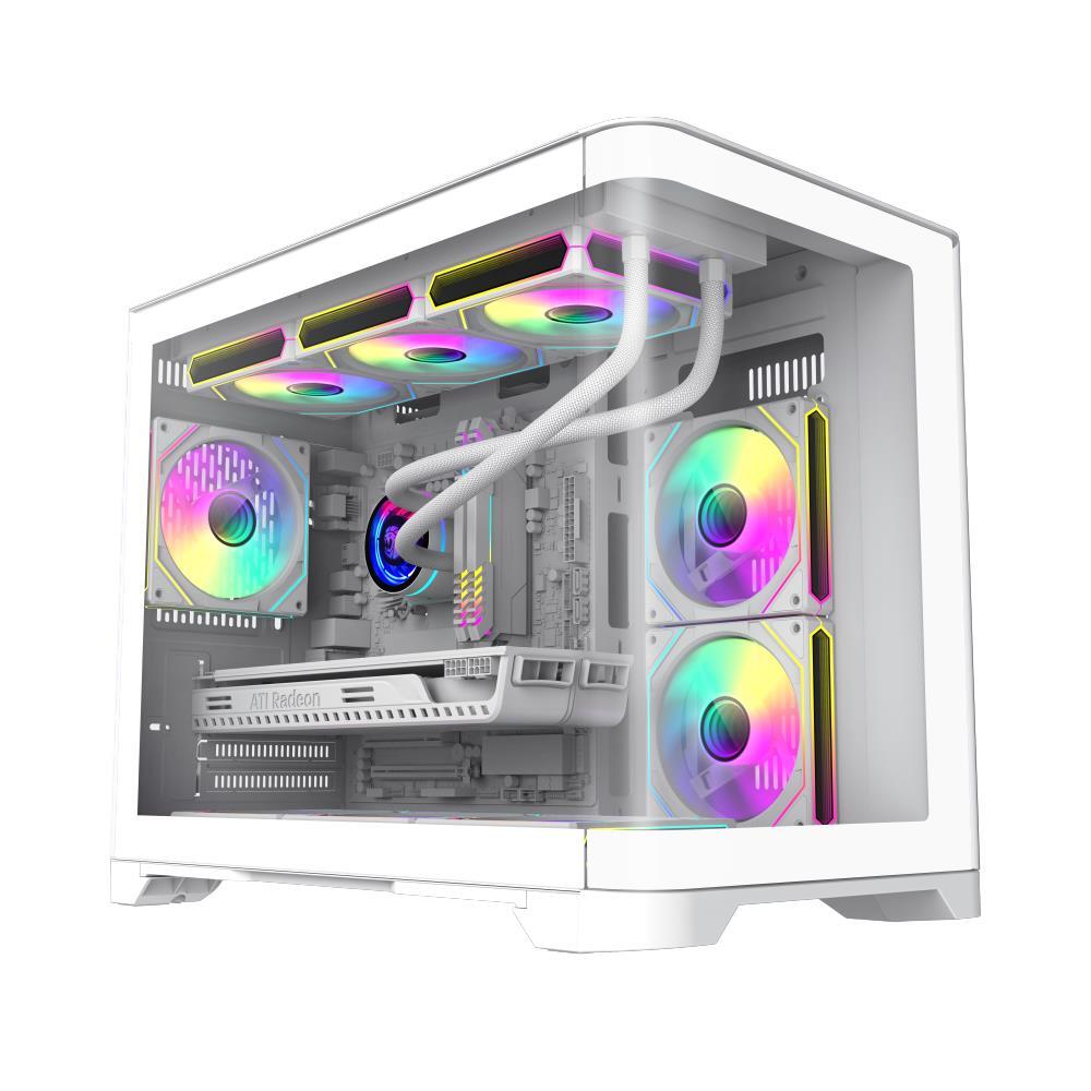 Корпус для ПК GAMEMAX MATX U HYPE-M White (HYPE-M WH) фото1