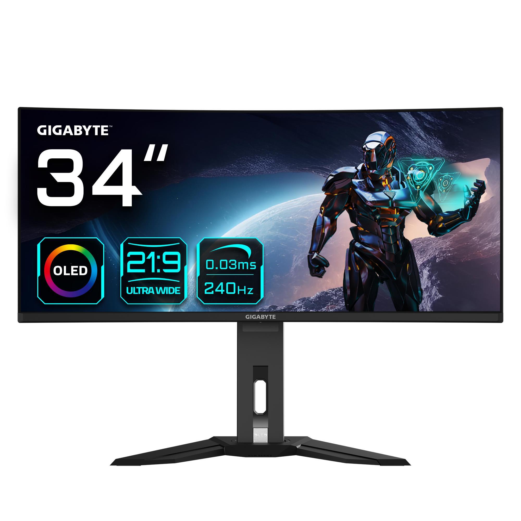 Монітор 34" GIGABYTE MO34WQC2 EK (MO34WQC2 EK) фото1
