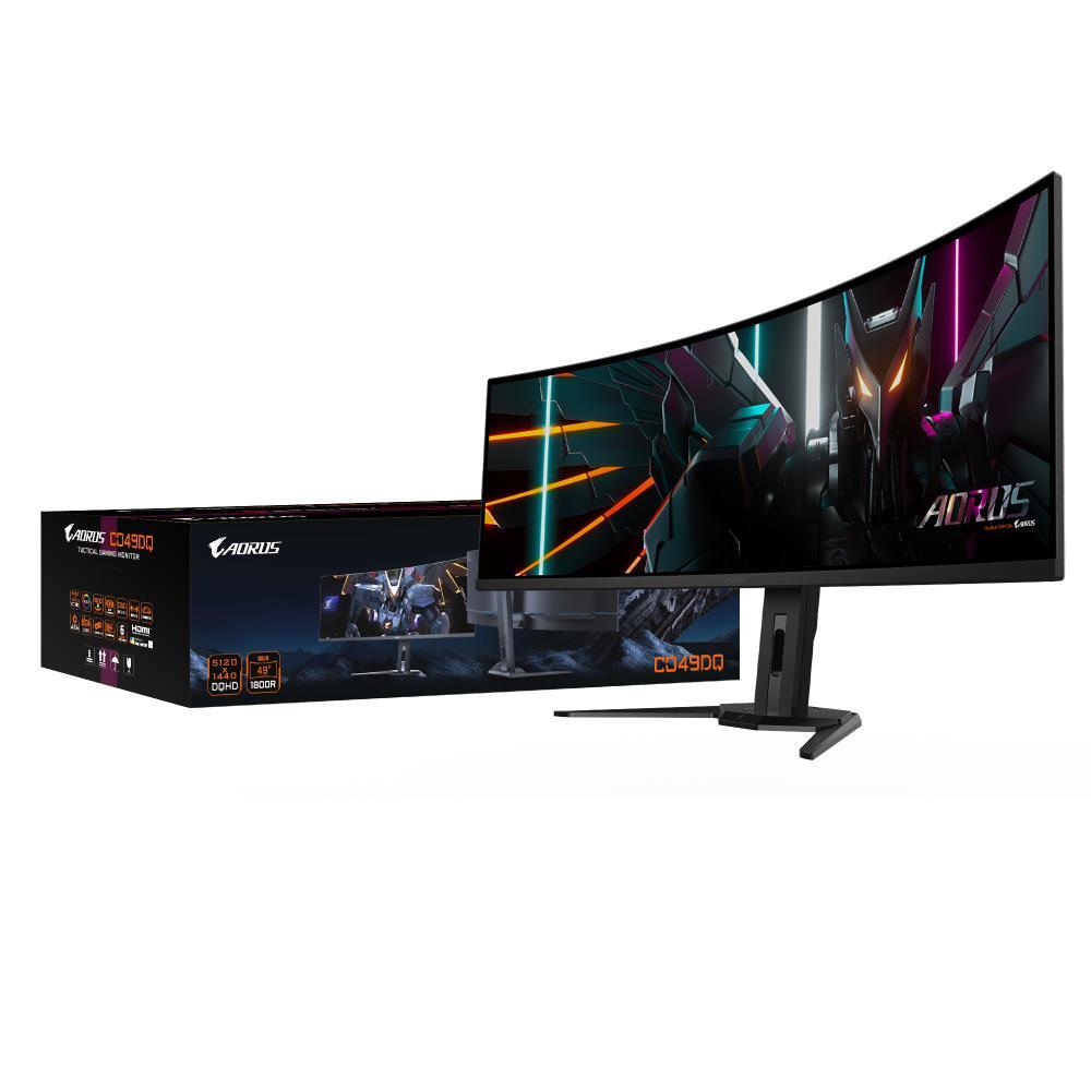 Монітор 49" GIGABYTE AORUS CO49DQ EK (AORUS CO49DQ EK) фото1