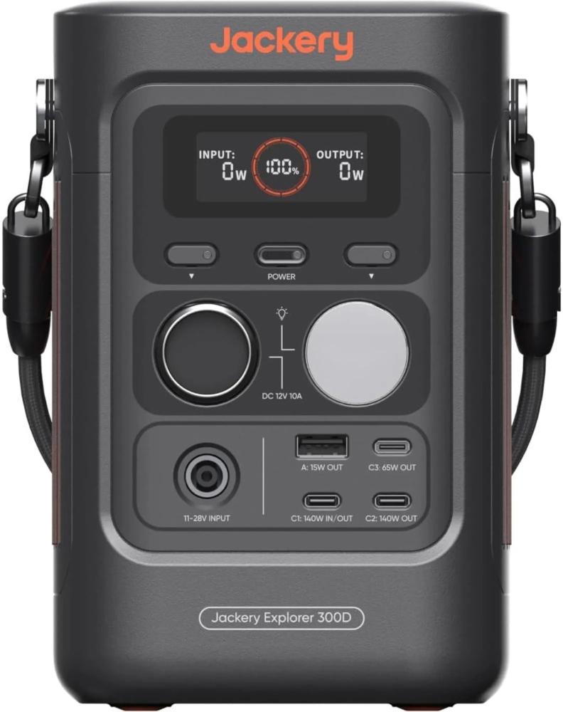 Портативна зарядна станція JACKERY EXPLORER 300D 288WH (21-0001-000356) фото1