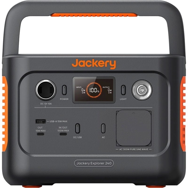 Портативна зарядна станція JACKERY EXPLORER 240V2 256WH (21-0001-000213) фото1