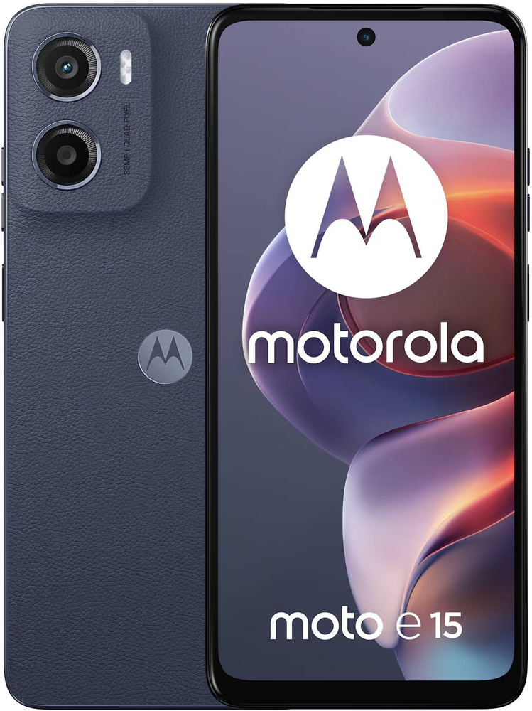 Смартфон Motorola E15 2/64Gb Denim Blue (PB6S0021PL) фото1