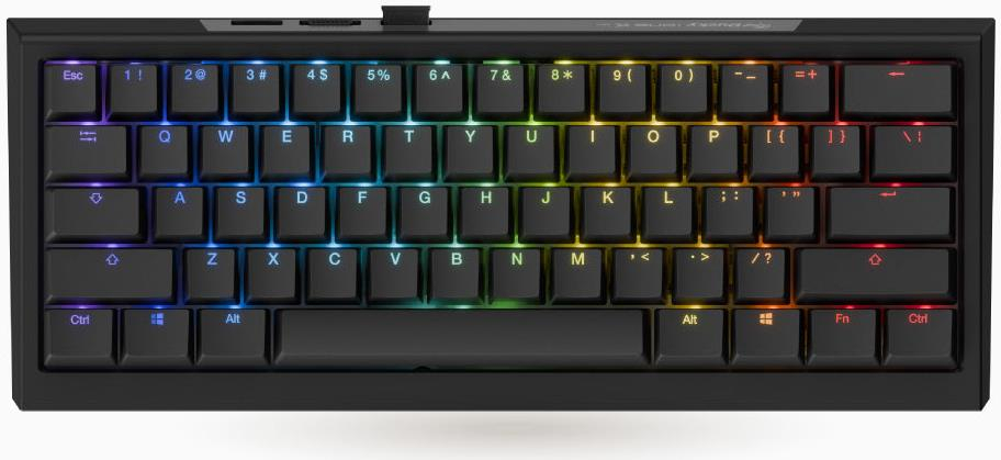 Игровая клавиатура Ducky One X Mini(60%) Magnetic Black (ON2461AST3-DAUSPDOECL1AS1) фото1
