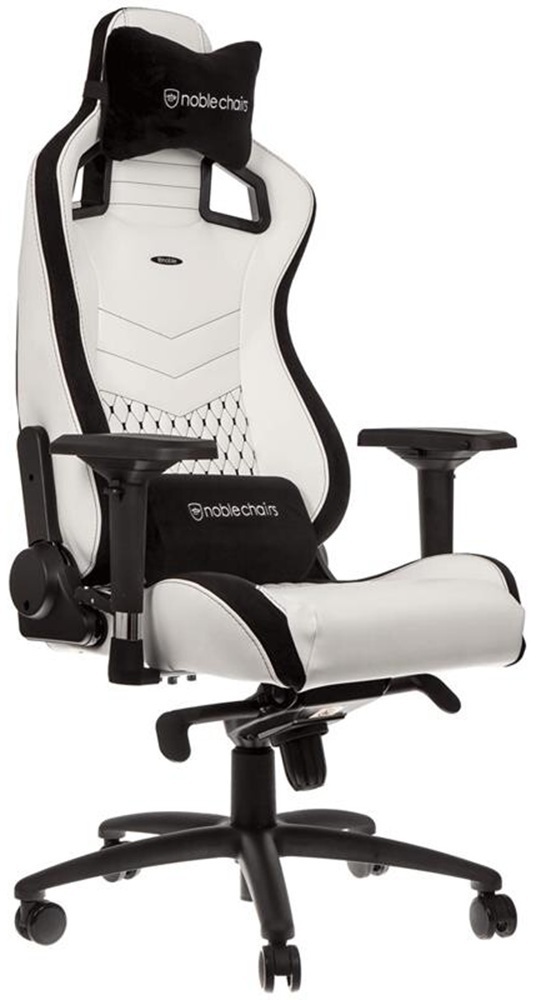 Кресло игровое NOBLECHAIRS EPIC White (NBL-PU-WHT-001) фото1