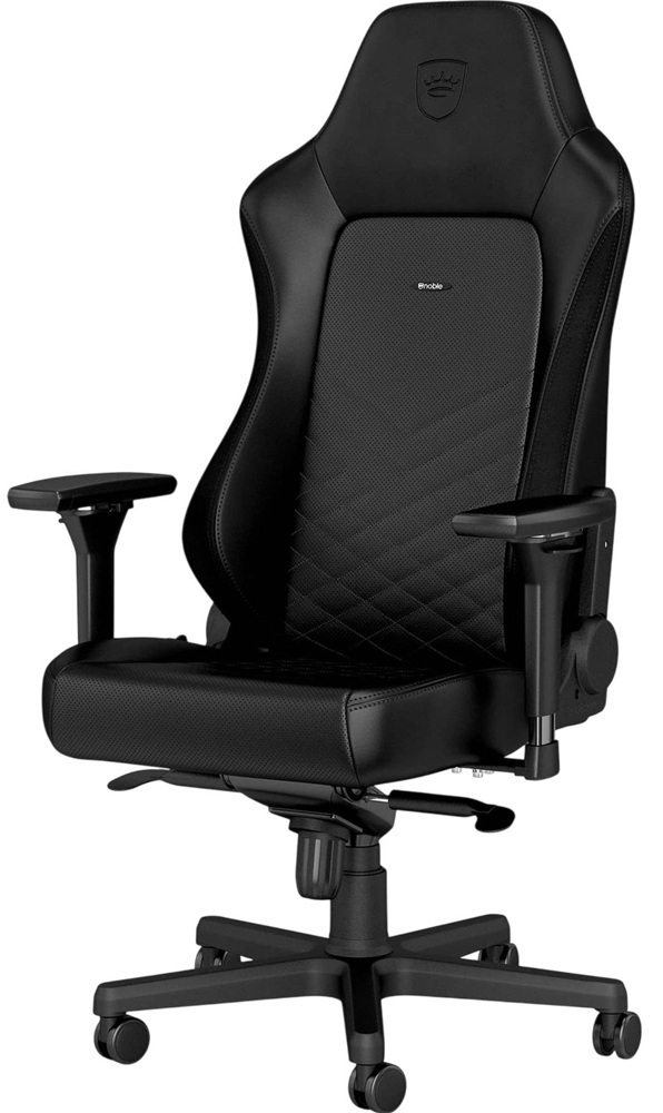 Кресло игровое NOBLECHAIRS HERO Black (NBL-HRO-PU-BLA) фото1