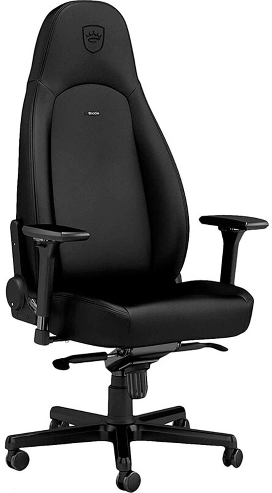 Кресло игровое NOBLECHAIRS ICON Black (NBL-ICN-PU-BED) фото1