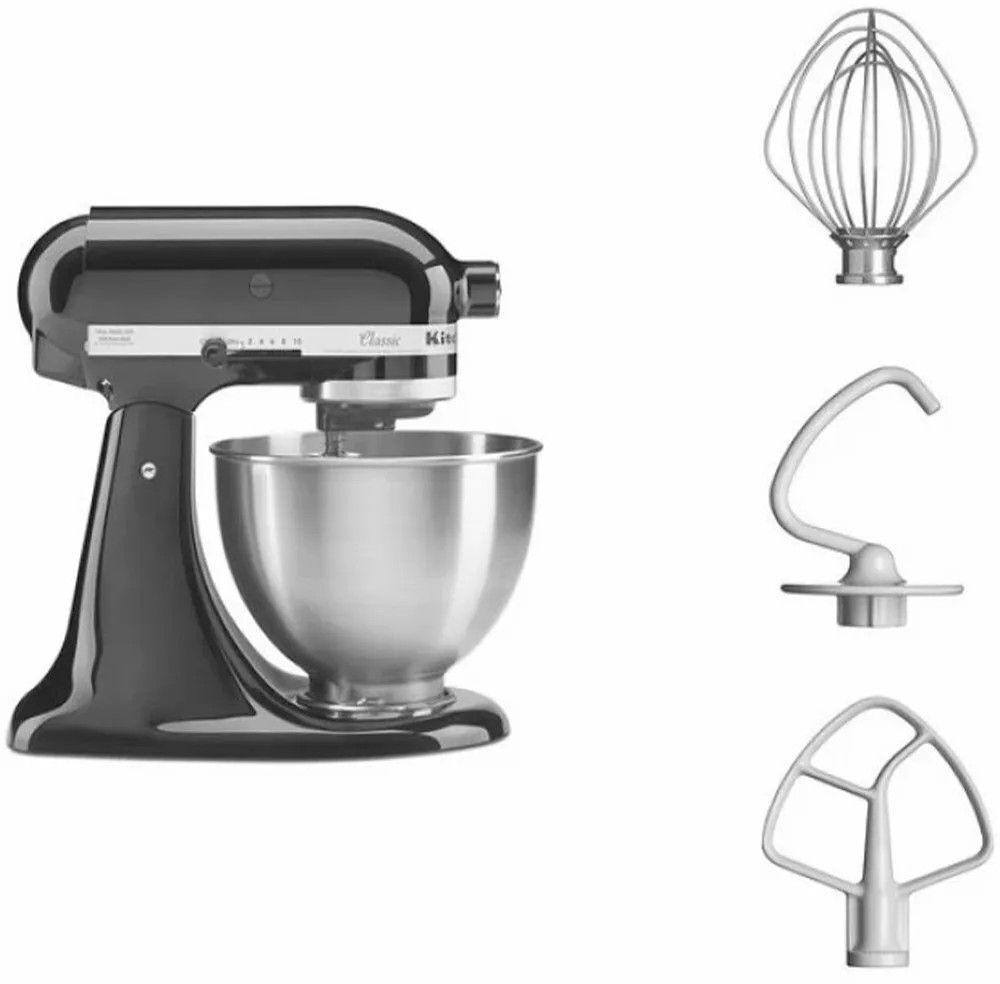 Планетарный миксер KitchenAid CLASSIC (5K45SSEOB) фото1