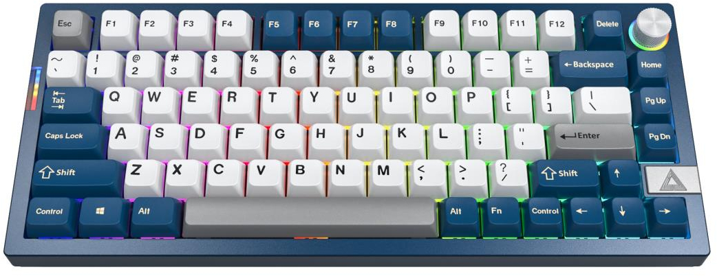 Игровая клавиатура Montech MKey PRO Freedom Brown Switch Blue/White (MKPRO75FB) фото1