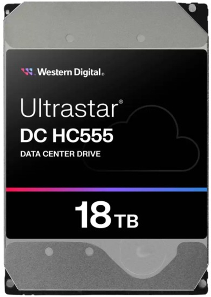 Жесткий диск WD 18TB 7200RPM 12GB/S 512MB DC HC555 (0B47747)