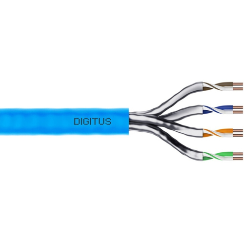 Установочный кабель CAT 6A U-FTP, 500 МГц Eca (EN 50575), AWG 23/1, барабан 500 м, DK-1623-A-VH-5 DIGITUS by ASSMANN
