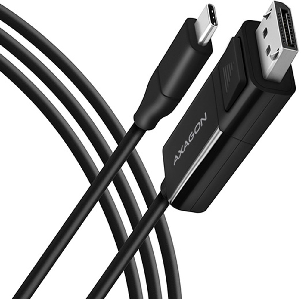 Кабель AXAGON RVC-DPC USB-C-DisplayPort, 1.8m, 4K/60Hz, фото1