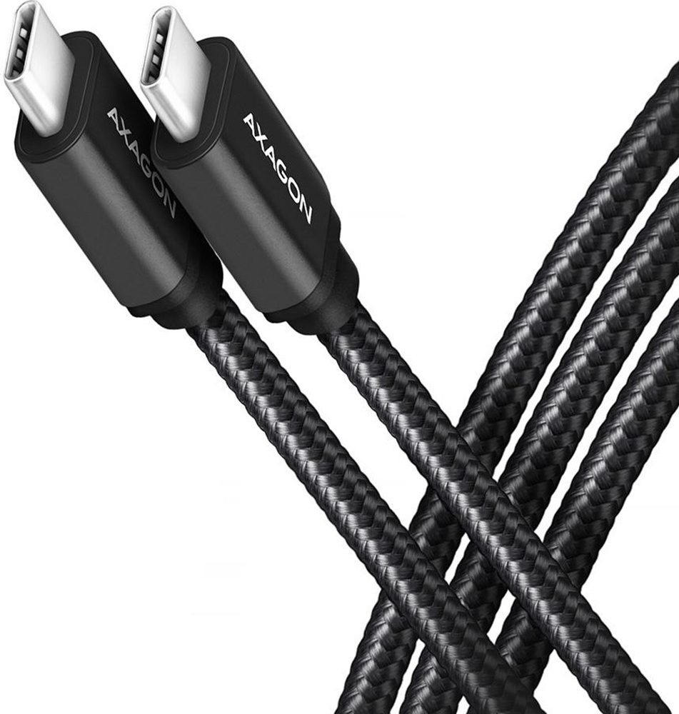 Кабель AXAGON BUCM3-CM10AB USB-C-USB-C 3.2 Gen 1, 3m, PD 60W, 3A, фото1