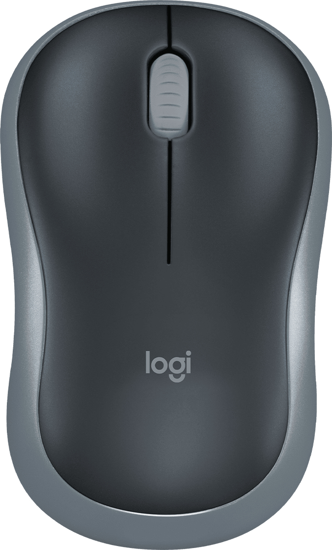 Мышь Logitech M185 Wireless Mouse, SWIFT GREY фото1