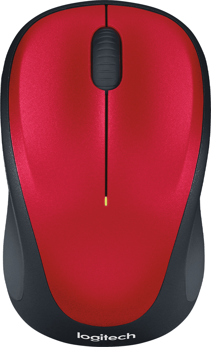 Мышь Logitech M235 Wireless Mouse, RED фото1