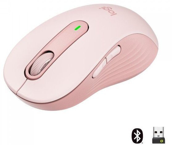 Мышь Logitech M650L Signature Bluetooth Mouse, ROSE фото1