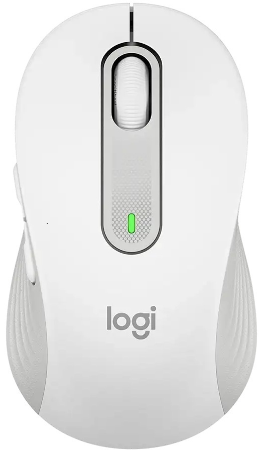 Мышь Logitech M650L Signature Bluetooth Mouse, WHITE фото1