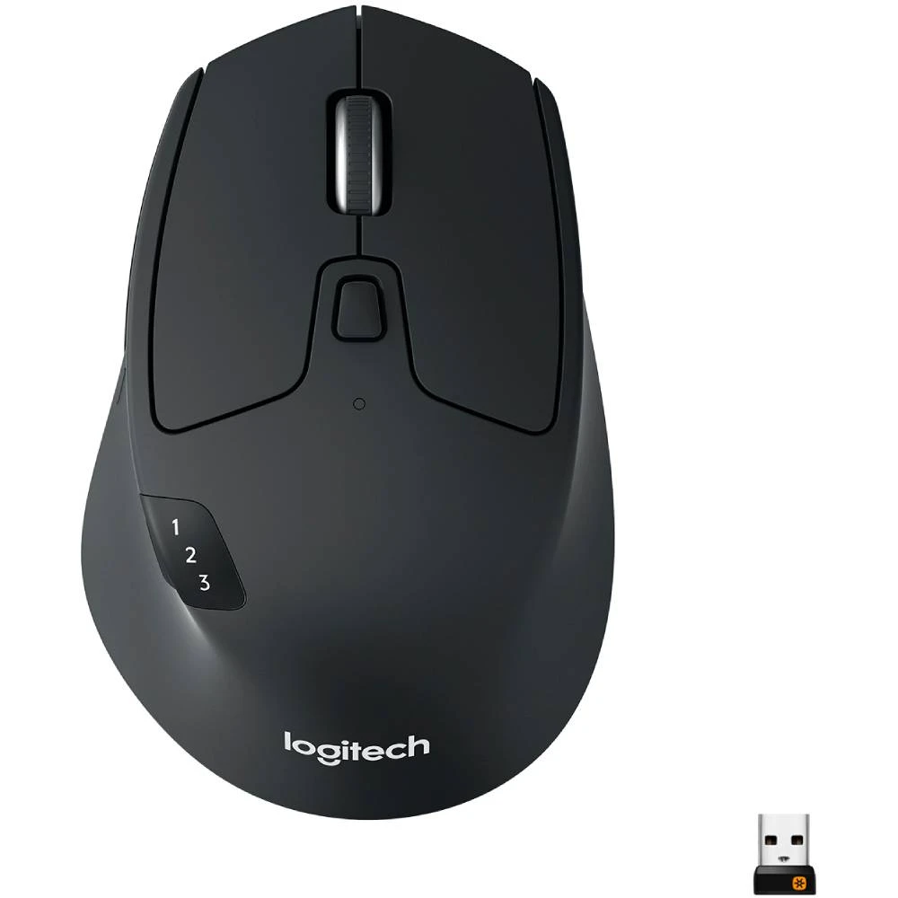 Мышь Logitech M720 Triathlon Wireless Mouse, BLACK фото1