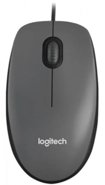 Мышь Logitech Mouse M100, BLACK, AKOYA HANGTAB BOX M100 фото1
