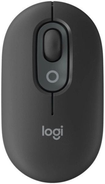 Мышь Logitech POP Mouse with emoji, GRAPHITE фото1
