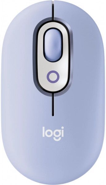 Мышь Logitech POP Mouse with emoji, LILAC фото1